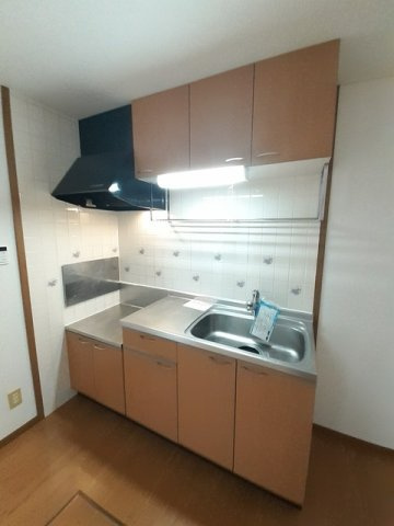 ソレイユ　スクエアーＣのキッチン|コンパクトなキッチンで掃除もラクラク