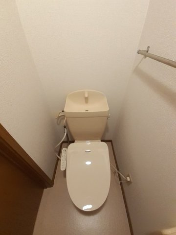 ソレイユ　スクエアーＣのトイレ|トイレもきれいです