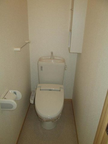 メゾン柊のトイレ|清潔感のあるトイレです