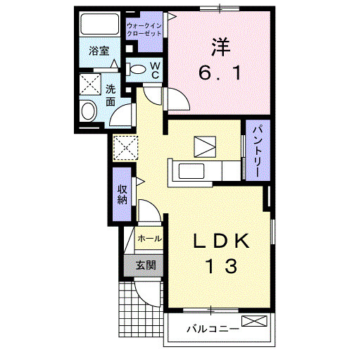 アルドールＶの間取り