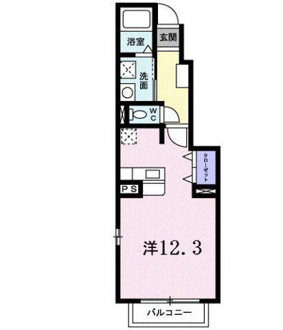 エクセル　ミラージュの間取り