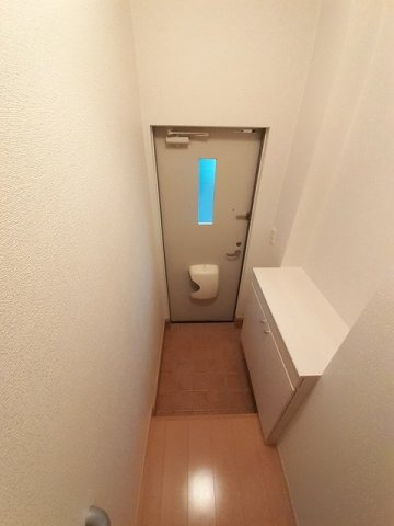 ロックビル　ハイツの玄関|シンプルで使いやすい玄関です