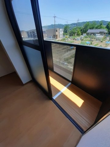 ツインヒルズ　Ａのバルコニー|広々としたバルコニーです