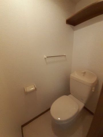 リヴィエールＢのトイレ|ゆったりとした空間のトイレです