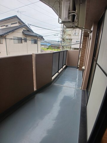 ピュアー双葉のバルコニー|バルコニーからの眺めを楽しみながら食事をしませんか