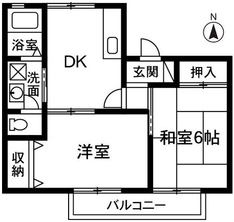 カルムローザの間取り