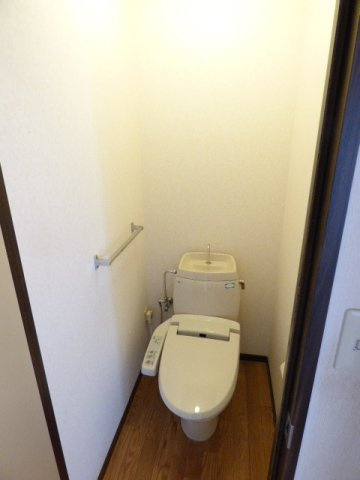 ヴィラエーデルＢのトイレ|トイレです