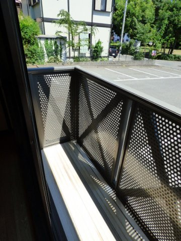 ヴァンルミエールAのバルコニー|広々としたバルコニーです