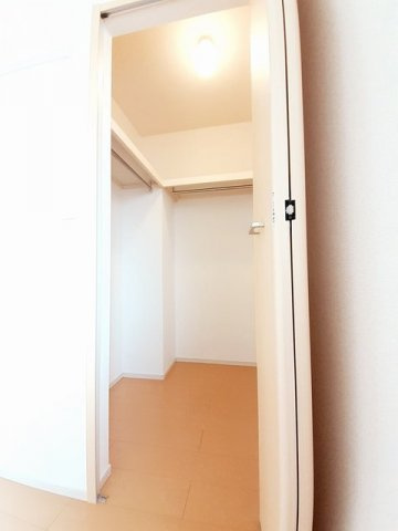 テ・ルサーマＢの収納|専用の収納スペースです
