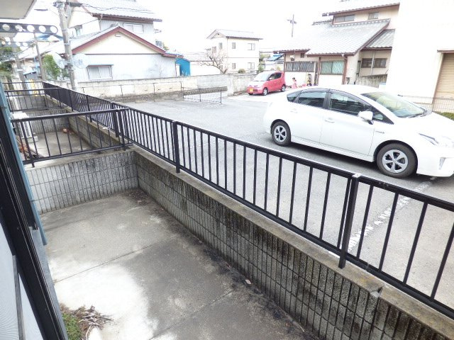 ロワールのバルコニー|陽当たり良好なバルコニーです
