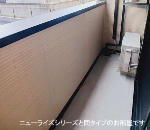 オーブ・レジェールのバルコニー|開放的で明るい空間を演出してくれるバルコニーです