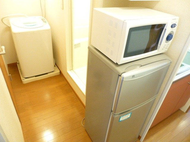 レオパレスＣｈａｒｍａｎのその他|電子レンジと冷蔵庫と洗濯機♪