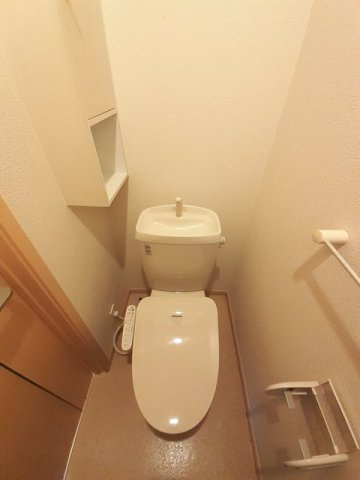 ソレイユコートＣのトイレ|トイレもきれいです