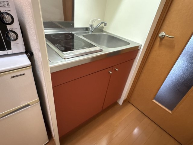レオパレスキャンサーⅡのキッチン|キッチンでお料理をお楽しみください