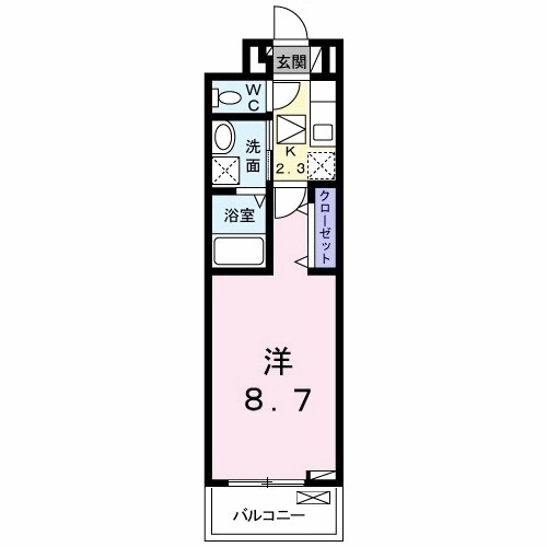 Ｙ’ｓアビタシオン青柳の間取り
