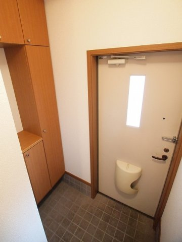 ウエストヴィレッジの玄関|玄関です