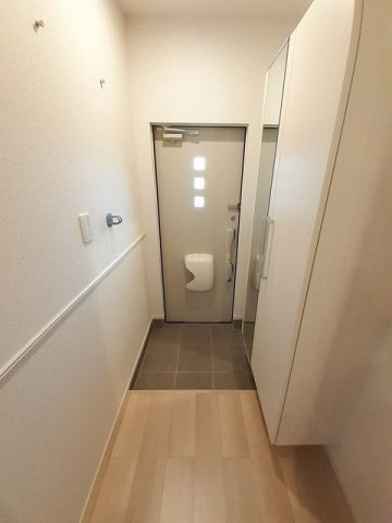 ロキオテラス　Ａの玄関|きれいな玄関です