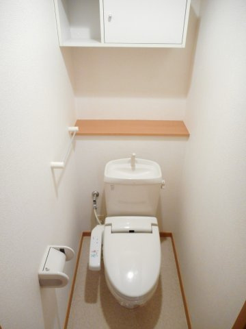 ポワールメゾンＥのトイレ|トイレもきれいです