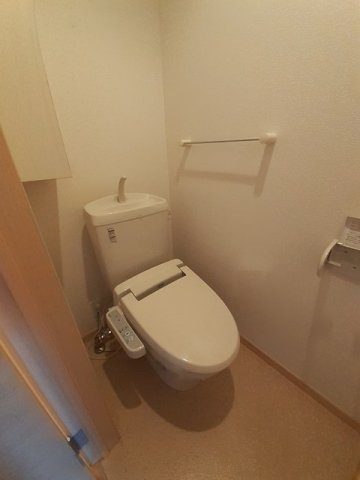ノースヴィレッジⅢのトイレ|シンプルで使いやすいトイレです