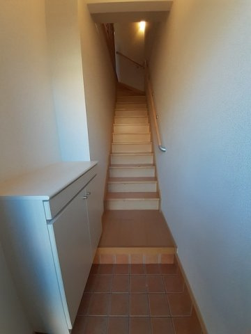 ノースヴィレッジⅢの玄関|玄関です