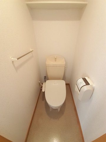 グランドレジデンスのトイレ|落ち着いたトイレです