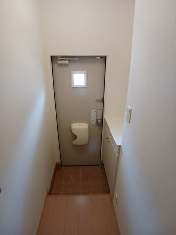サンカルムの玄関|ゆったりとした玄関です