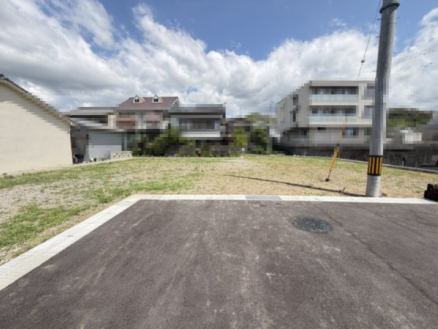 薊野中町　建築条件なし　C号地　売土地（全5区画）　の外観|C号地　土地面積　114.74㎡（約34.7坪）