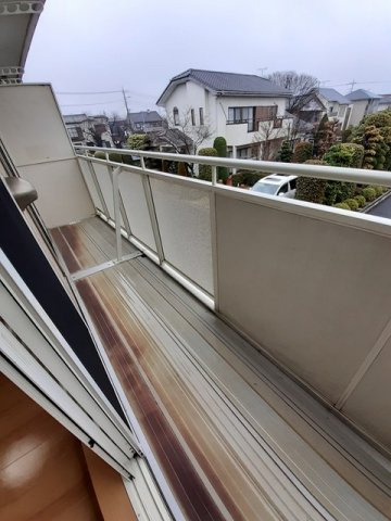 メゾン　アムールのバルコニー|陽当たり良好なバルコニーです
