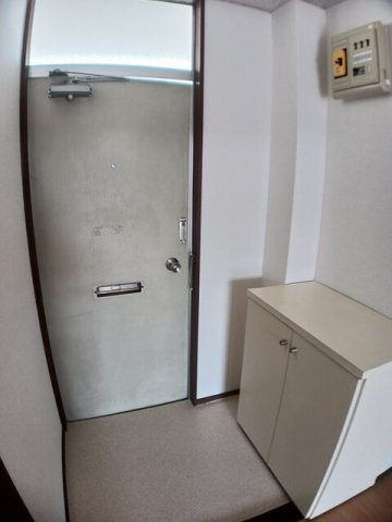 田胡ハイツ　Ｂの玄関|毎日通る玄関はこちらです