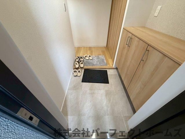 日興交野スカイマンションの玄関|ゆったりとした玄関です