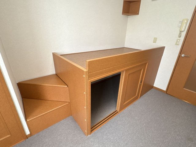 レオパレスアジサイの寝室|落ち着いて過ごせるお部屋なので、寝室にいかがでしょうか