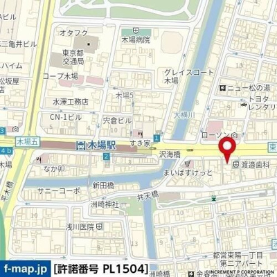 【地図】 | プレール・ドゥーク木場駅前
