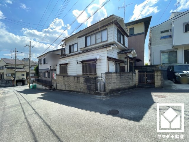 宇治市木幡南山の前面道路含む現地写真