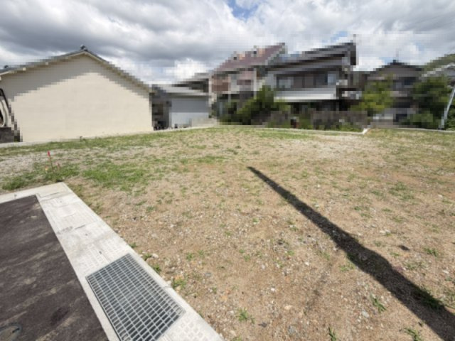 薊野中町　建築条件なし　D号地　売土地（全5区画）　の外観|D号地　土地面積　169.85㎡（約51.37坪）