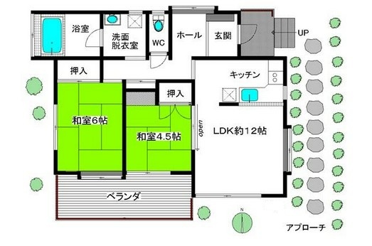 【間取り】 | 大室高原別荘地　戸建