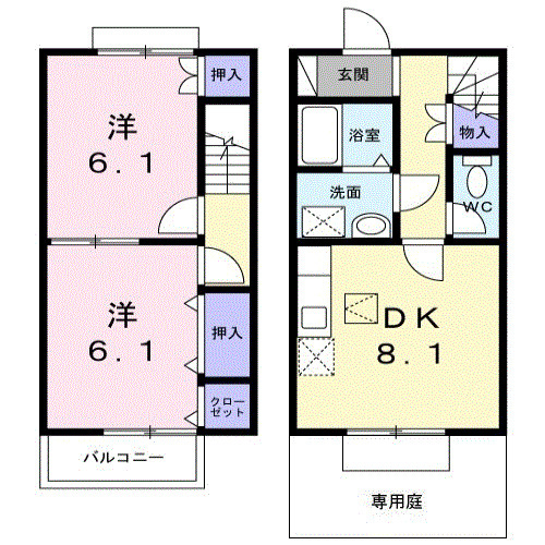 ベルクの間取り