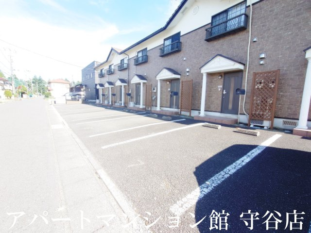 ベルクの駐車場