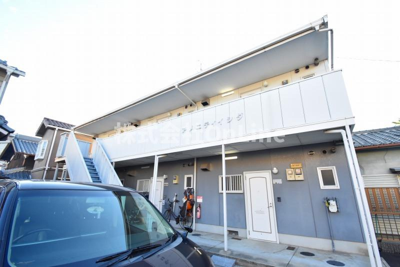 東大阪市岩田町４丁目のアパートの外観