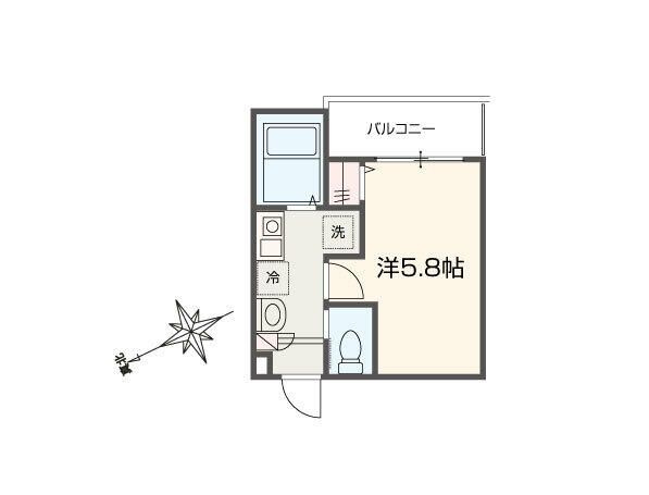 ＭＥＬＬＡＳ鳩ヶ谷Ⅱの間取り