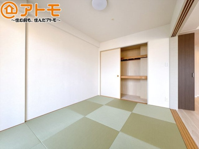 【和室】 | モナーク沼津　中古マンション | 和室は客間としてはもちろん、家事の休憩やお子様のおむつ替えにもピッタリ♪