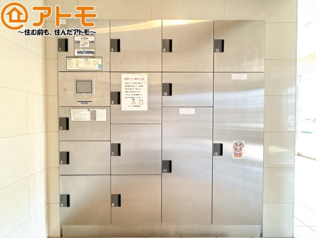【設備】 | モナーク沼津　中古マンション | 宅配ボックスは、曜日や時間に関係なくスムーズに荷物を受け取れます♪