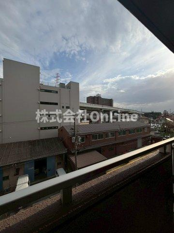 東大阪市中新開１丁目の賃貸マンションの展望