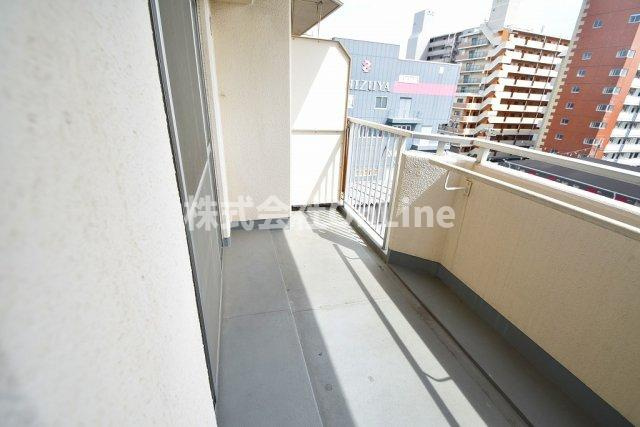 東大阪市友井５丁目の賃貸マンションのバルコニー