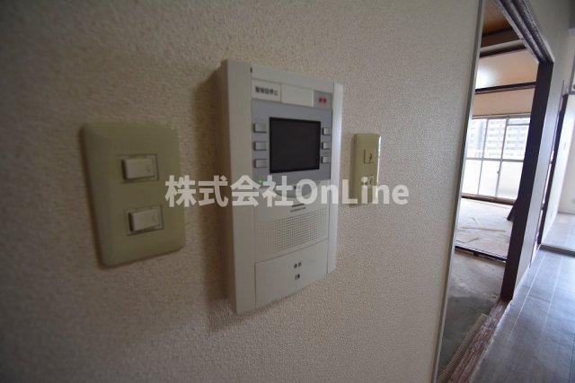 東大阪市友井５丁目の賃貸マンションのセキュリティ