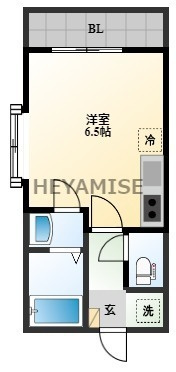 ホークヒルズ東山手の間取り