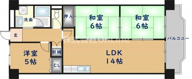 【間取り】 | メゾン大邦
