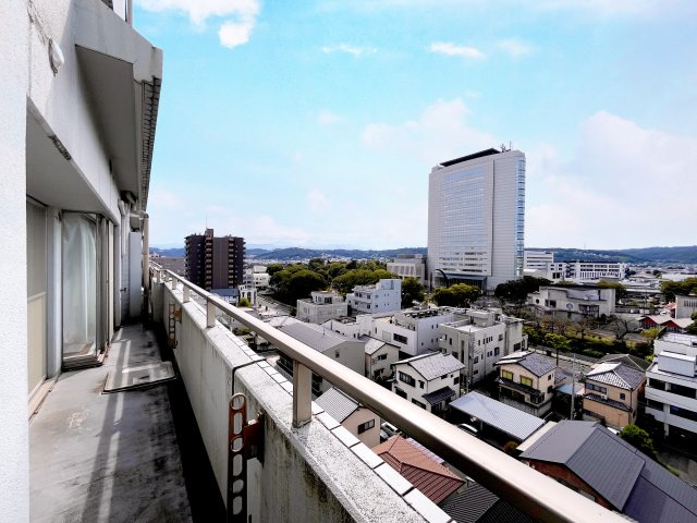 シンフォニア高崎城址1104号室の展望
