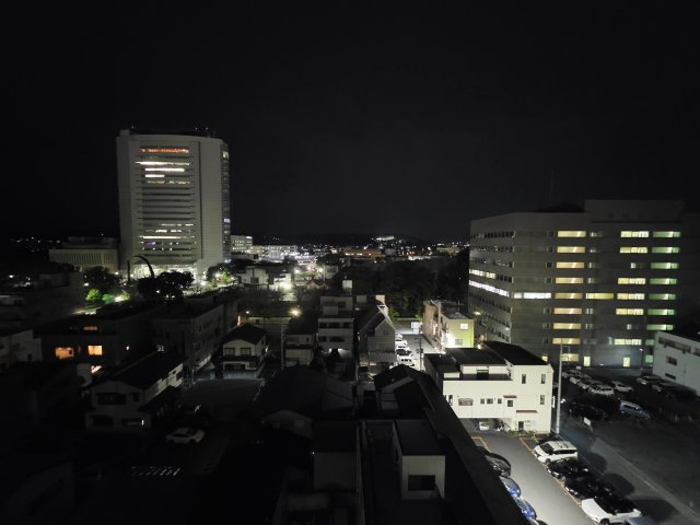 シンフォニア高崎城址1104号室の展望