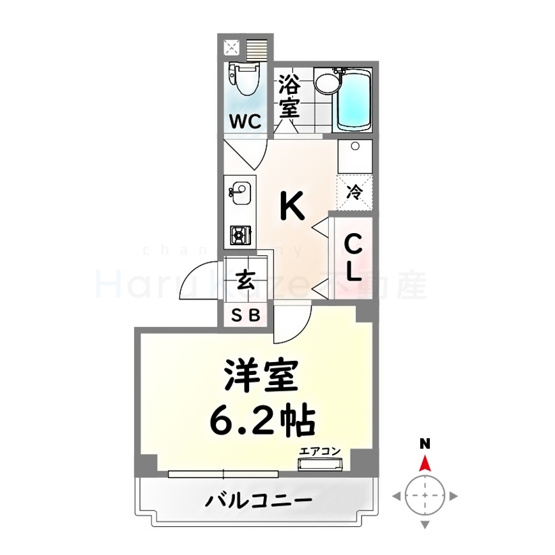 【間取り】 | コーポフェニックス【名古屋市賃貸・宅配ボックス】
