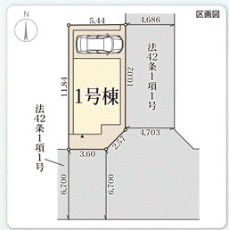 【区画図】 | リーブルガーデン柏原市国分西２期 | 区画図